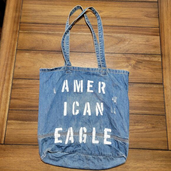 American Eagle Outfitters Denim Tote Bag - Picture 1 of 4
